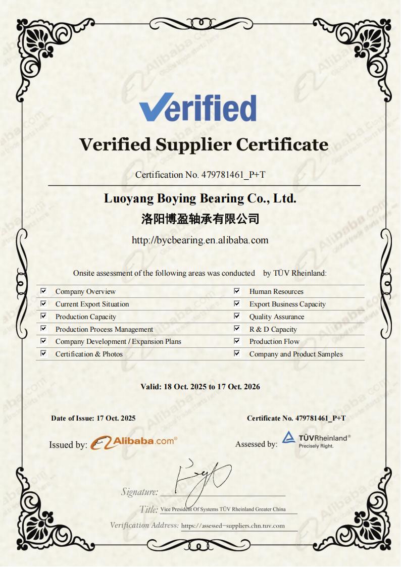 TUV Certificate
